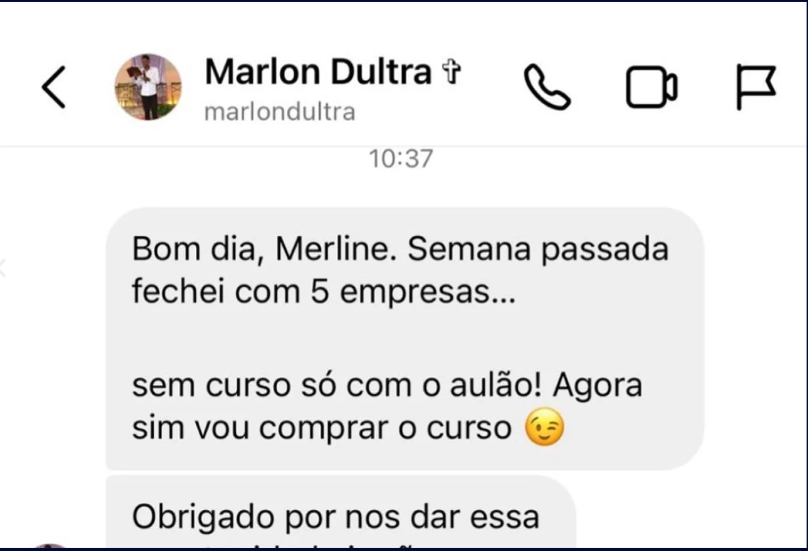 Depoimento real 1